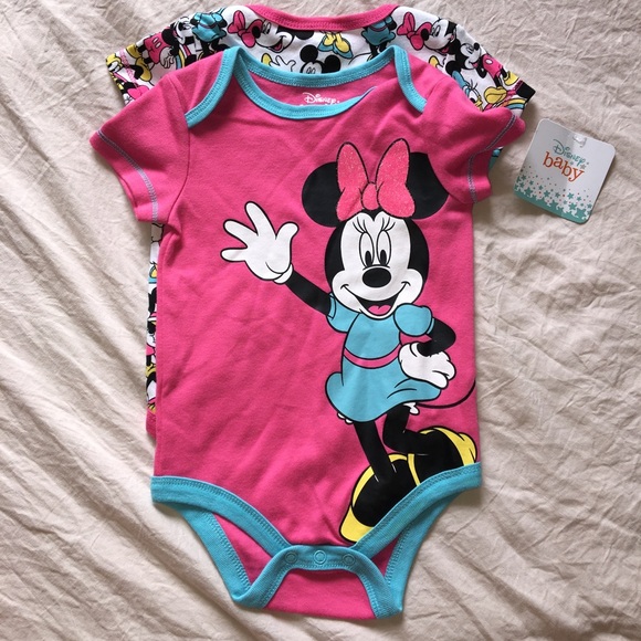 Disney Other - Minnie Mouse onesie set